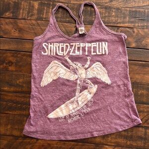 Primal Surf Shop Brigantine NJ Women’s Zeppelin Tank SZ Small
